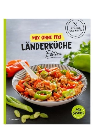 Buchcover und Innenansicht für das Buch: Mix ohne Fix! Länderküche