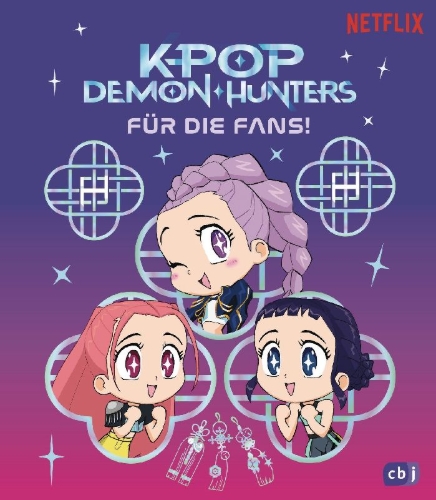 Buchcover und Innenansicht für das Buch: KPop Demon Hunters - For the Fans!