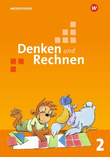 Buchcover und Innenansicht für das Buch: Denken und Rechnen 2. Schulbuch. Allgemeine Ausgabe