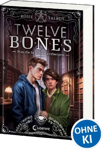 Buchcover und Innenansicht für das Buch: Twelve Bones