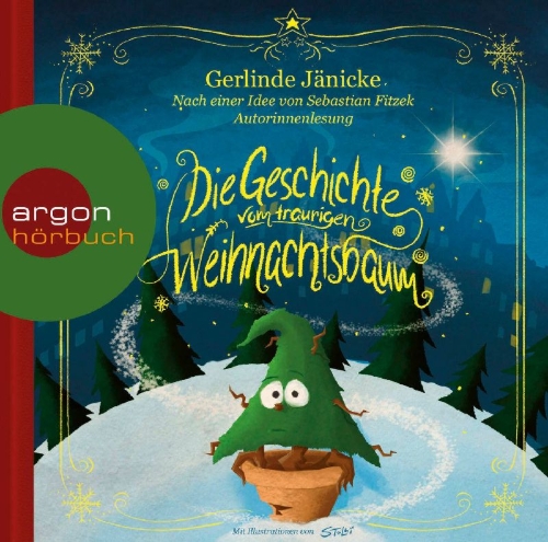 Buchcover und Innenansicht für das Buch: Die Geschichte vom traurigen Weihnachtsbaum
