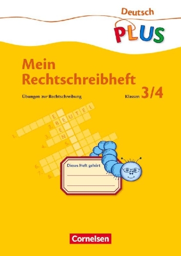 Buchcover und Innenansicht für das Buch: Mein Rechtschreibheft. Neue Rechtschreibung
