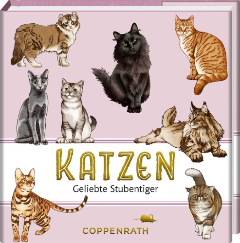 Buchcover und Innenansicht für das Buch: Katzen