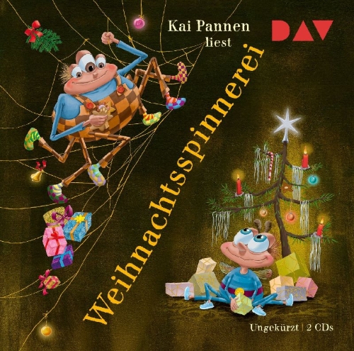 Buchcover und Innenansicht für das Buch: Weihnachtsspinnerei