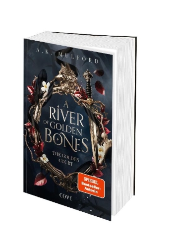 Buchcover und Innenansicht für das Buch: A River of Golden Bones