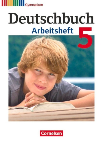 Buchcover und Innenansicht für das Buch: Deutschbuch 5. Schuljahr. Arbeitsheft mit Lösungen. Gymnasium Allgemeine Ausgabe