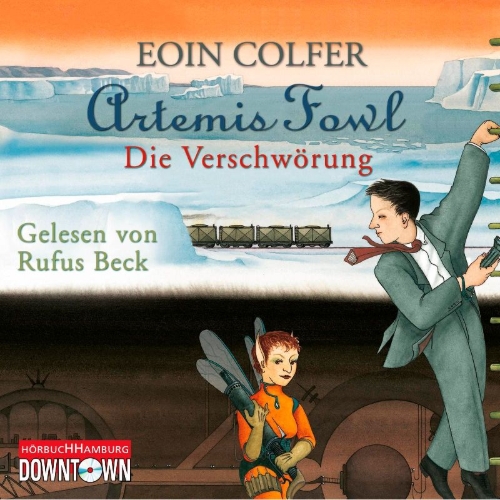 Buchcover und Innenansicht für das Buch: Artemis Fowl - Die Verschwörung