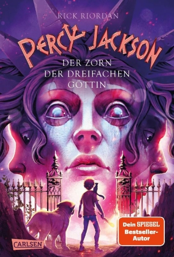 Buchcover und Innenansicht für das Buch: Wrath of the Triple Goddess (Percy Jackson and the Olympians)