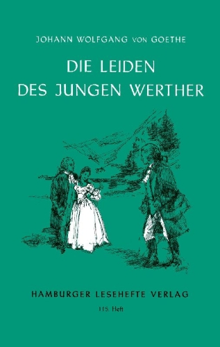 Buchcover und Innenansicht für das Buch: Die Leiden des jungen Werther