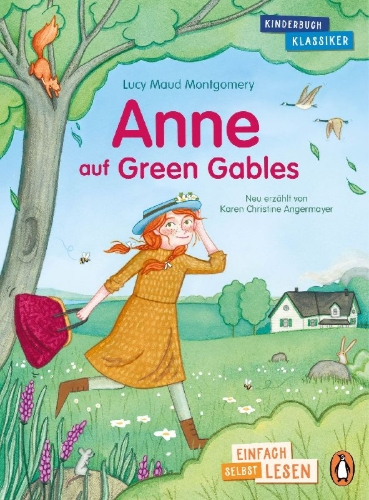 Buchcover und Innenansicht für das Buch: Penguin JUNIOR - Einfach selbst lesen: Kinderbuchklassiker - Anne auf Green Gables