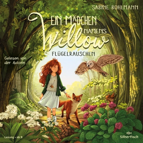 Buchcover und Innenansicht für das Buch: Ein Mädchen namens Willow 3: Flügelrauschen