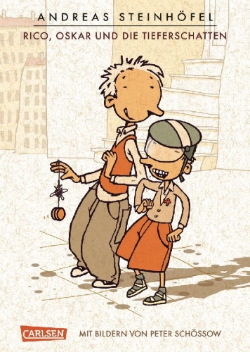 Buchcover und Innenansicht für das Buch: Rico, Oskar und die Tieferschatten (Rico und Oskar 1)