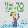 Buchcover und Innenansicht für das Buch: Geschafft! Was Mann ab 70 alles tun darf