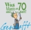 Buchcover und Innenansicht für das Buch: Geschafft! Was Mann ab 70 alles tun darf