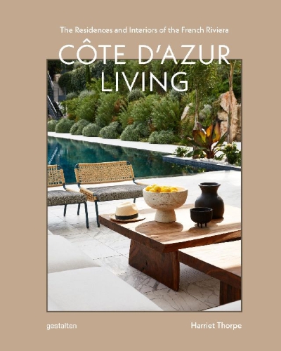 Buchcover und Innenansicht für das Buch: Côte d'Azur Living