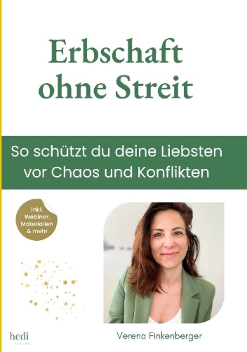 Buchcover und Innenansicht für das Buch: Erbschaft ohne Streit