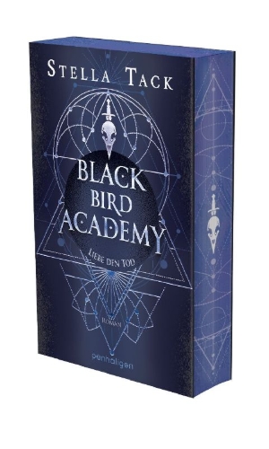 Buchcover und Innenansicht für das Buch: Black Bird Academy - Liebe den Tod