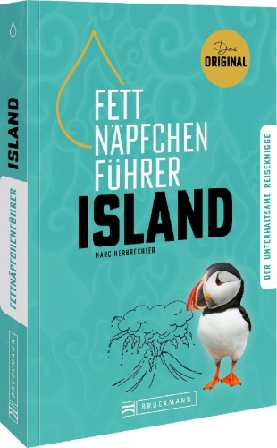 Buchcover und Innenansicht für das Buch: Fettnäpfchenführer Island