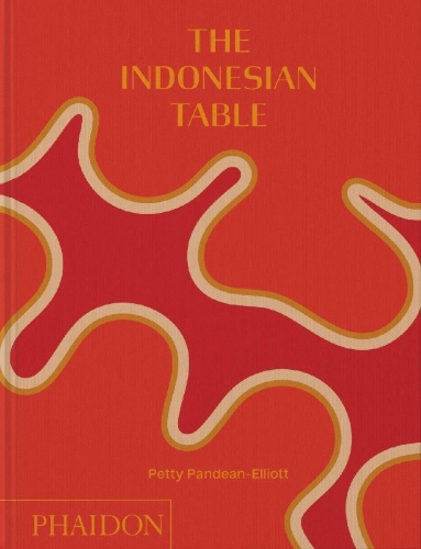 Buchcover und Innenansicht für das Buch: The Indonesian Table