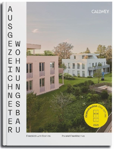 Buchcover und Innenansicht für das Buch: Ausgezeichneter Wohnungsbau 2025