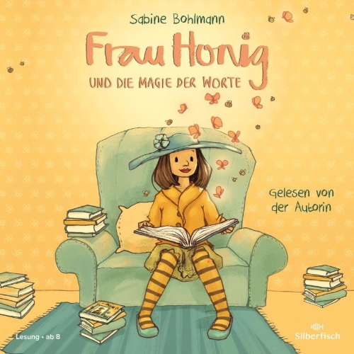 Buchcover und Innenansicht für das Buch: Frau Honig 04: Frau Honig und die Magie der Worte