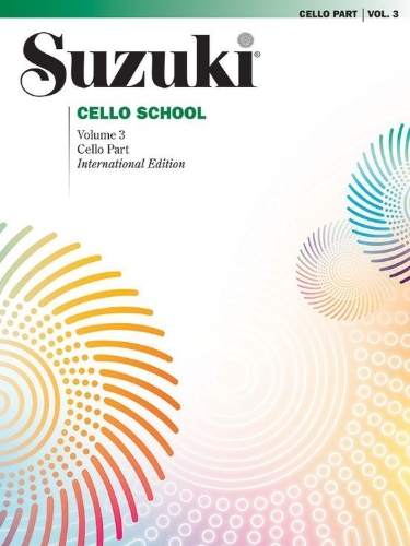 Buchcover und Innenansicht für das Buch: Suzuki Cello School Cello 3