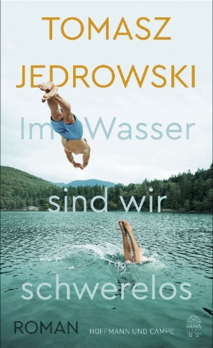 Buchcover und Innenansicht für das Buch: Im Wasser sind wir schwerelos