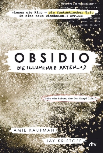 Buchcover und Innenansicht für das Buch: Obsidio