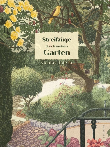 Buchcover und Innenansicht für das Buch: Voyages dans mon Jardin