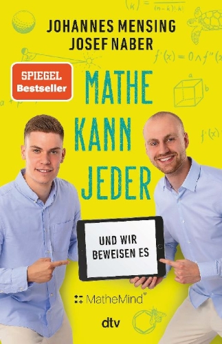 Buchcover und Innenansicht für das Buch: Mathe kann jeder - und wir beweisen es