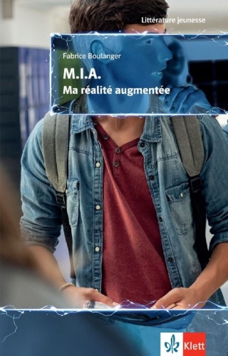 Buchcover und Innenansicht für das Buch: M.I.A. Ma réalité augmentée
