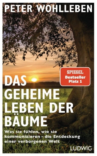 Buchcover und Innenansicht für das Buch: Das geheime Leben der Bäume