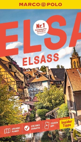 Buchcover und Innenansicht für das Buch: MARCO POLO Reiseführer Elsass