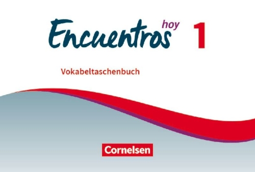 Buchcover und Innenansicht für das Buch: Encuentros Hoy Band 1 - Vokabeltaschenbuch