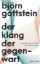 Buchcover und Innenansicht für das Buch: Der Klang der Gegenwart