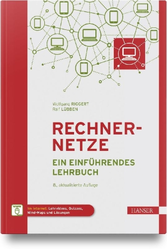 Buchcover und Innenansicht für das Buch: Rechnernetze