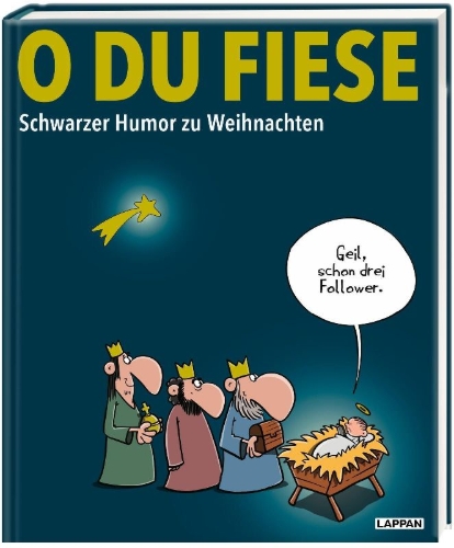 Buchcover und Innenansicht für das Buch: O du Fiese