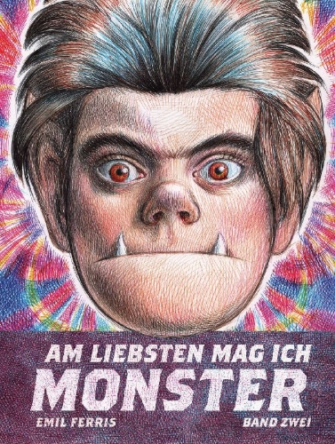 Buchcover und Innenansicht für das Buch: My Favorite Thing is Monsters Volume Two