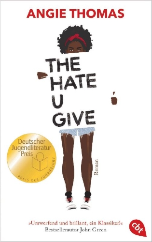 Buchcover und Innenansicht für das Buch: The Hate U Give