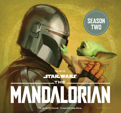 Buchcover und Innenansicht für das Buch: The Art of Star Wars: The Mandalorian (Season Two)