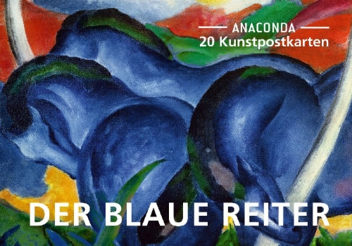 Buchcover und Innenansicht für das Buch: Postkarten-Set Der Blaue Reiter