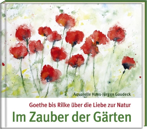 Buchcover und Innenansicht für das Buch: Im Zauber der Gärten