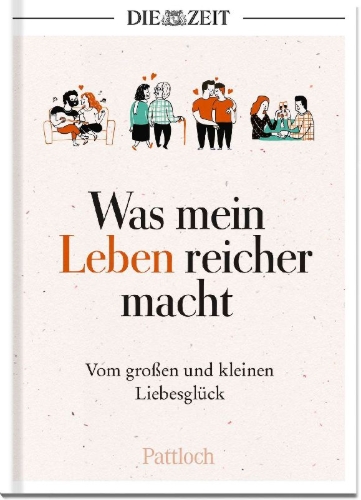 Buchcover und Innenansicht für das Buch: Was mein Leben reicher macht