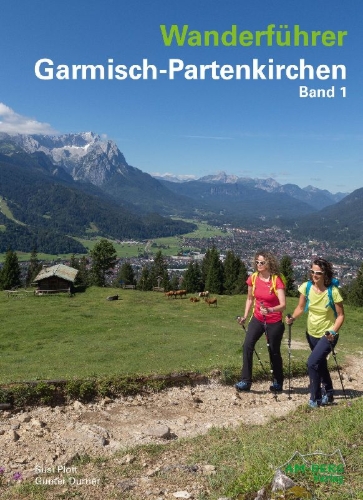 Buchcover und Innenansicht für das Buch: Wanderführer Garmisch-Partenkirchen Band 1