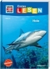 Buchcover und Innenansicht für das Buch: WAS IST WAS Erstes Lesen Band 16. Haie
