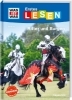 Buchcover und Innenansicht für das Buch: WAS IST WAS Erstes Lesen Band 19. Ritter und Burgen