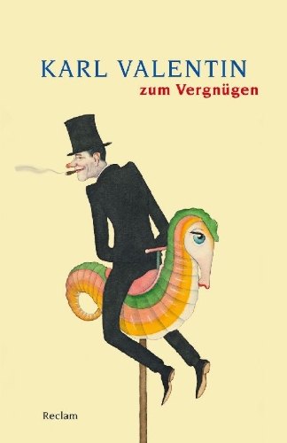 Buchcover und Innenansicht für das Buch: Karl Valentin zum Vergnügen