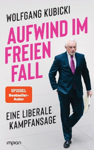 Buchcover und Innenansicht für das Buch: Aufwind im freien Fall