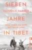 Buchcover und Innenansicht für das Buch: Sieben Jahre in Tibet