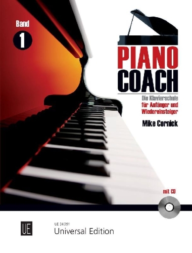 Buchcover und Innenansicht für das Buch: Piano Coach